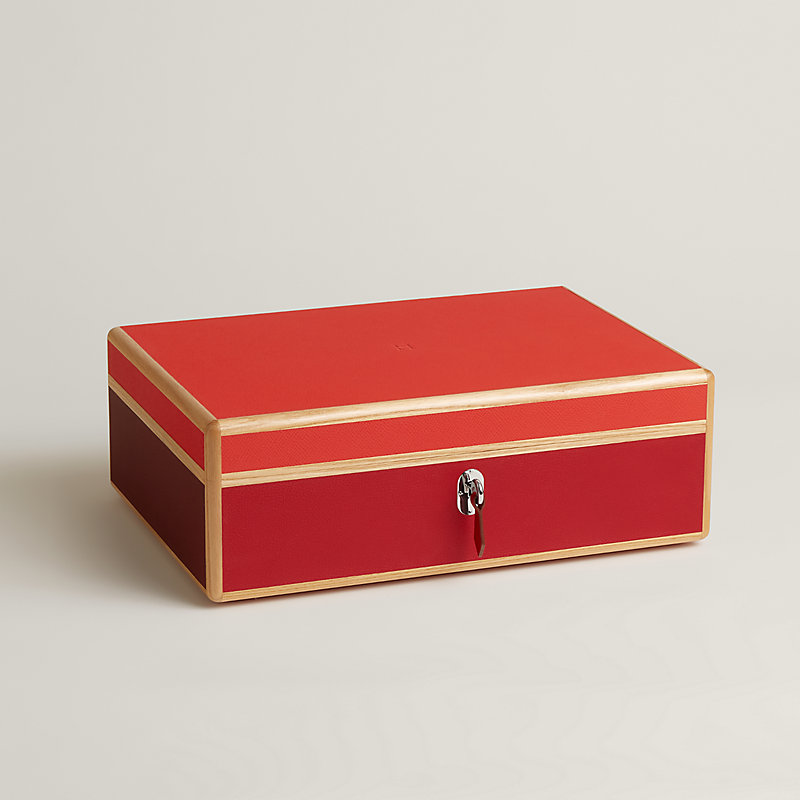 Casaque Mosaique watch box | Hermès Finland